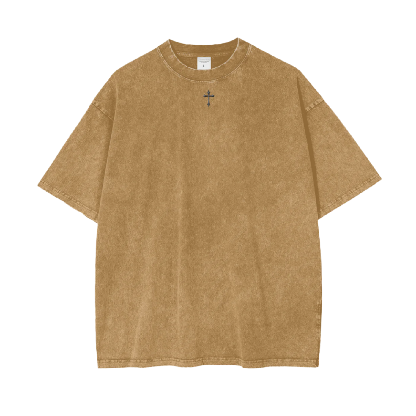 Gold Angel | Oversize Snow Wash T-Shirt