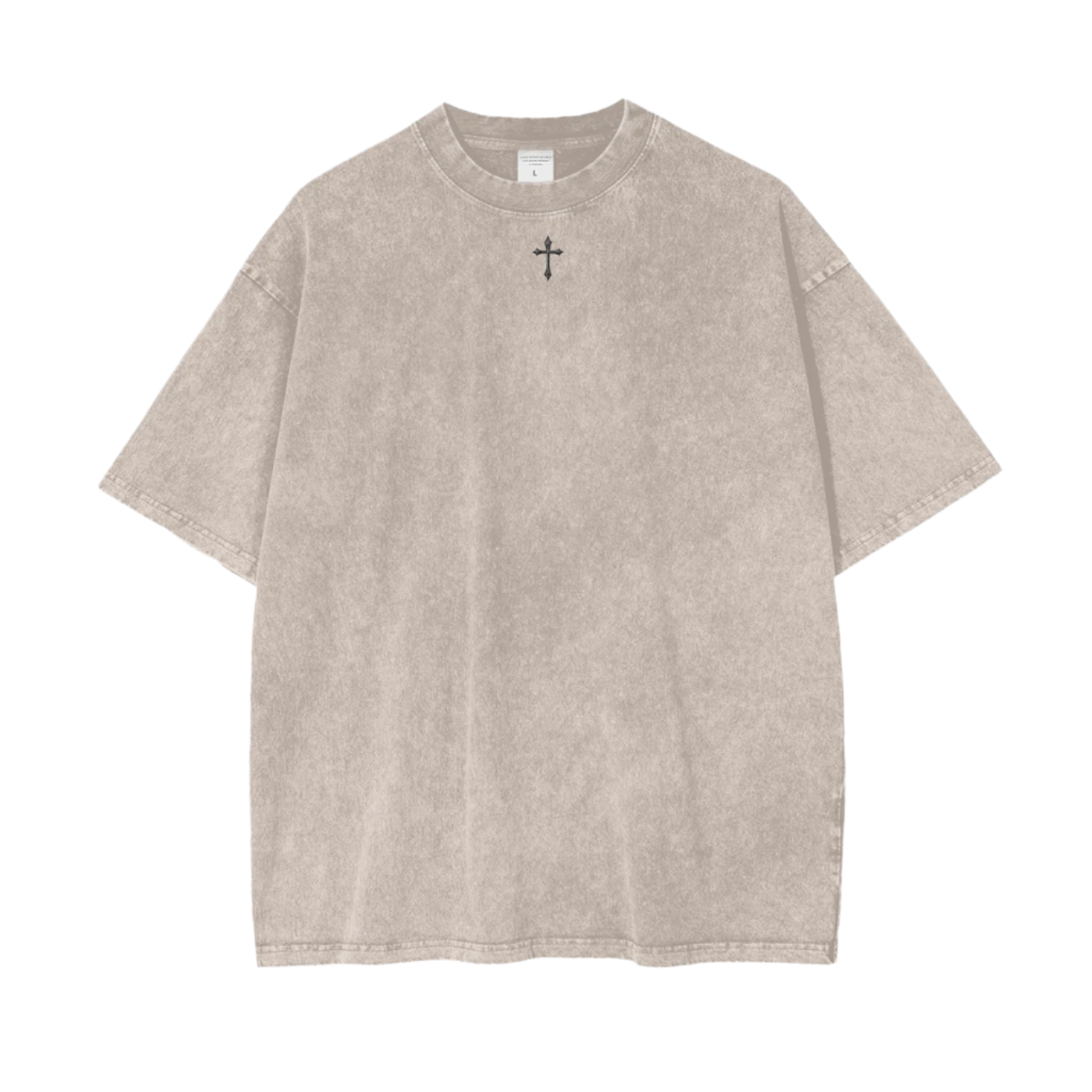 Gold Angel | Oversize Snow Wash T-Shirt
