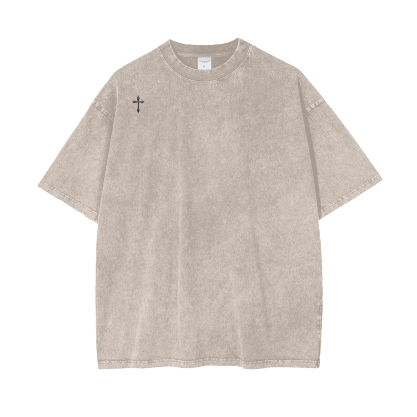 Fearless | Oversize Snow Washed T-Shirt