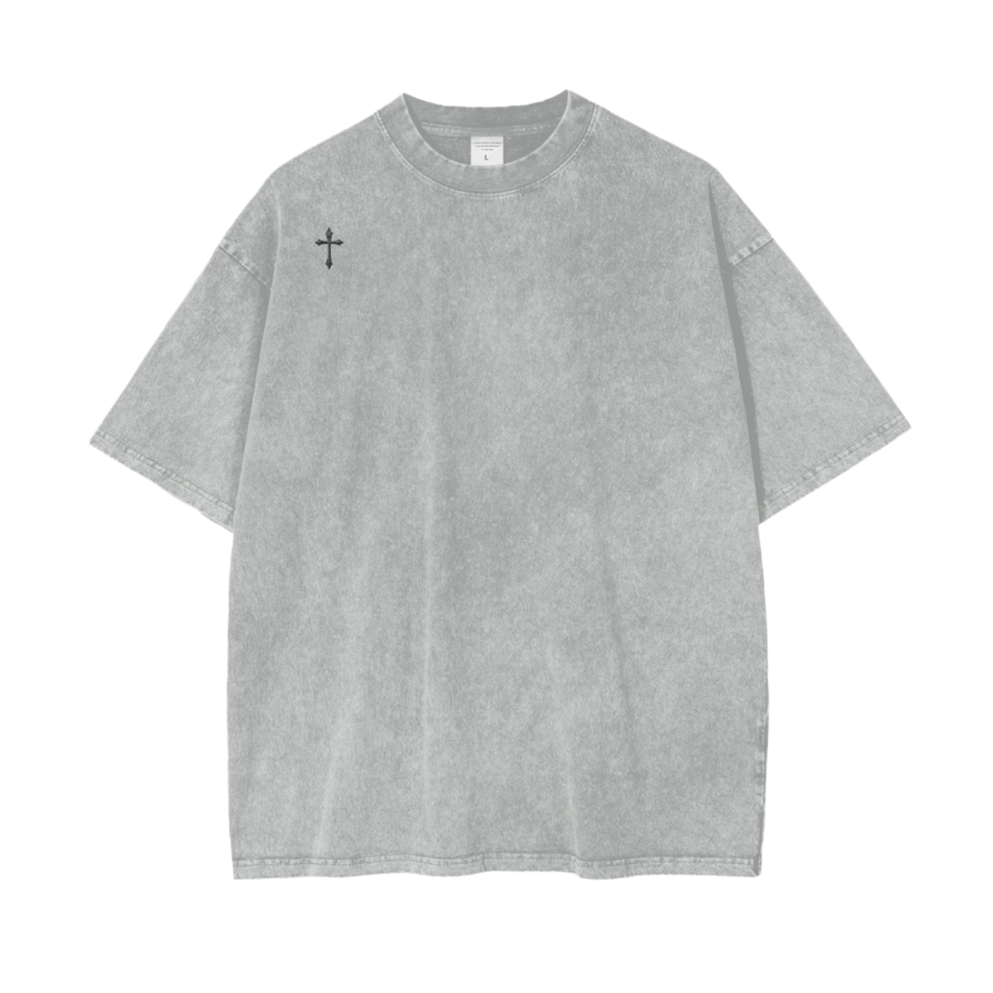 Fearless | Oversize Snow Washed T-Shirt