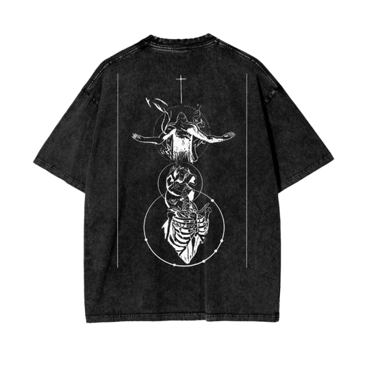 Ascending | Oversize Snow Washed T-Shirt