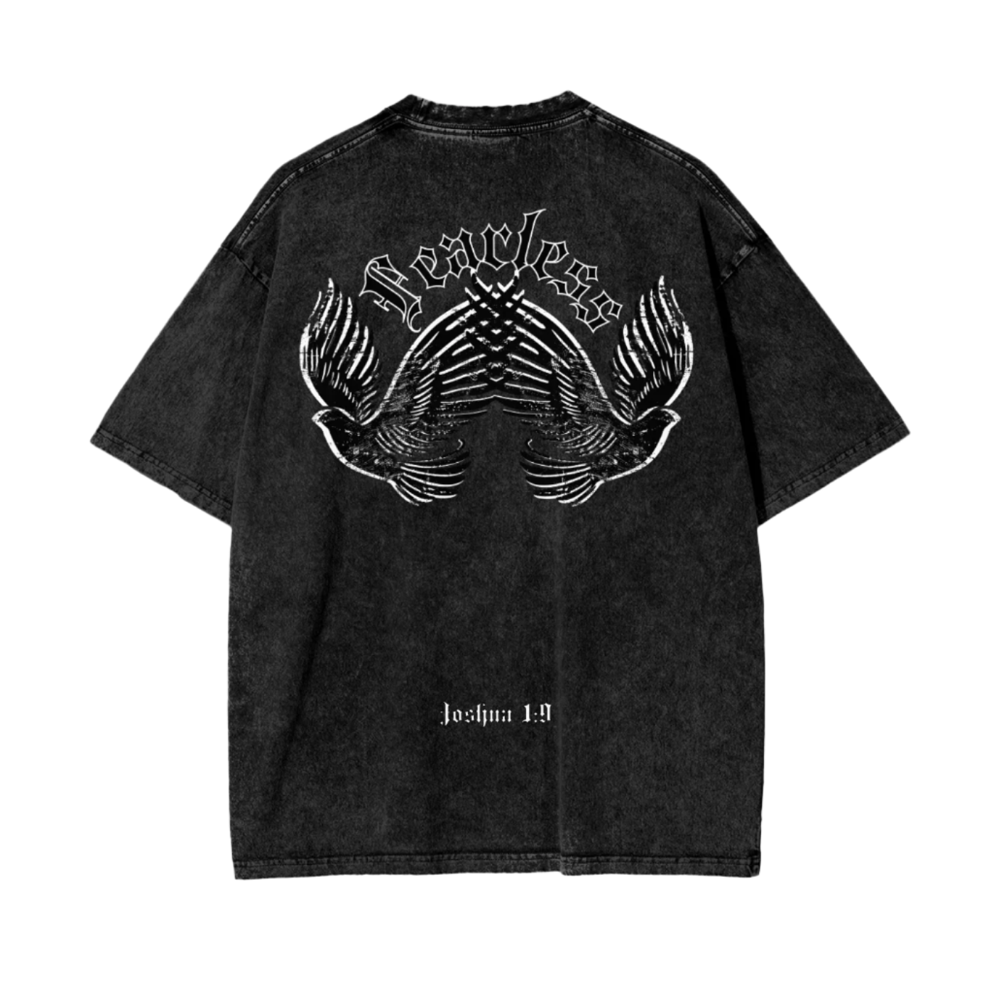 Fearless | Oversize Snow Washed T-Shirt