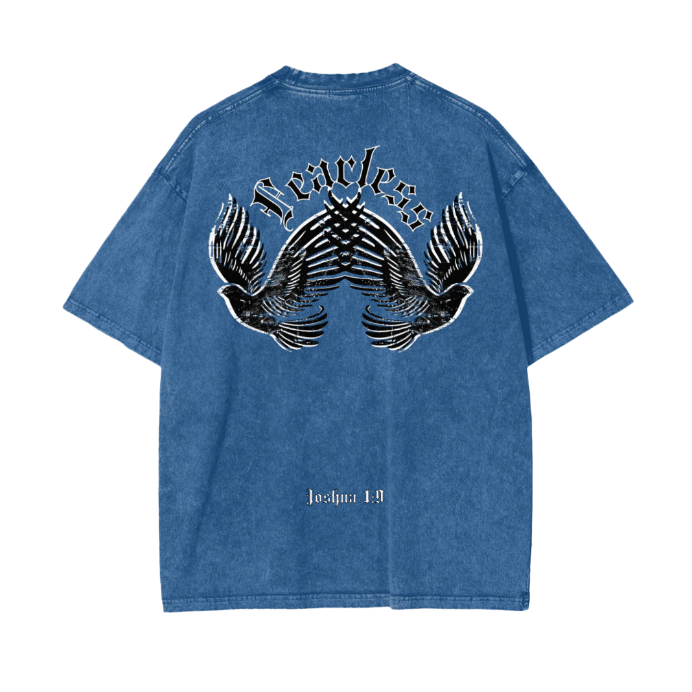 Fearless | Oversize Snow Washed T-Shirt