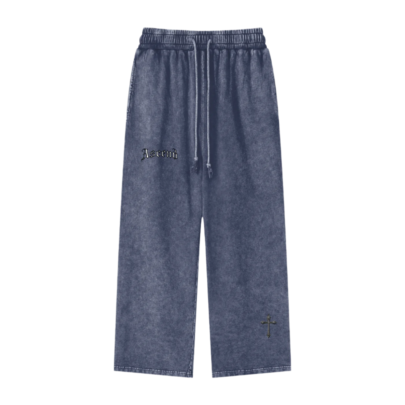 Soldier Of God | Acid Wash Straight Leg Sweats