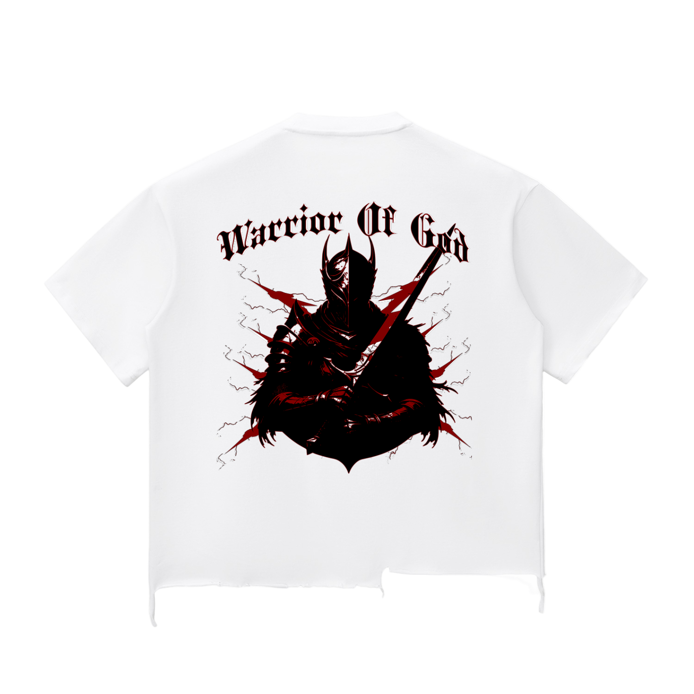 Warrior of God Snow Wash Boxy T-shirt