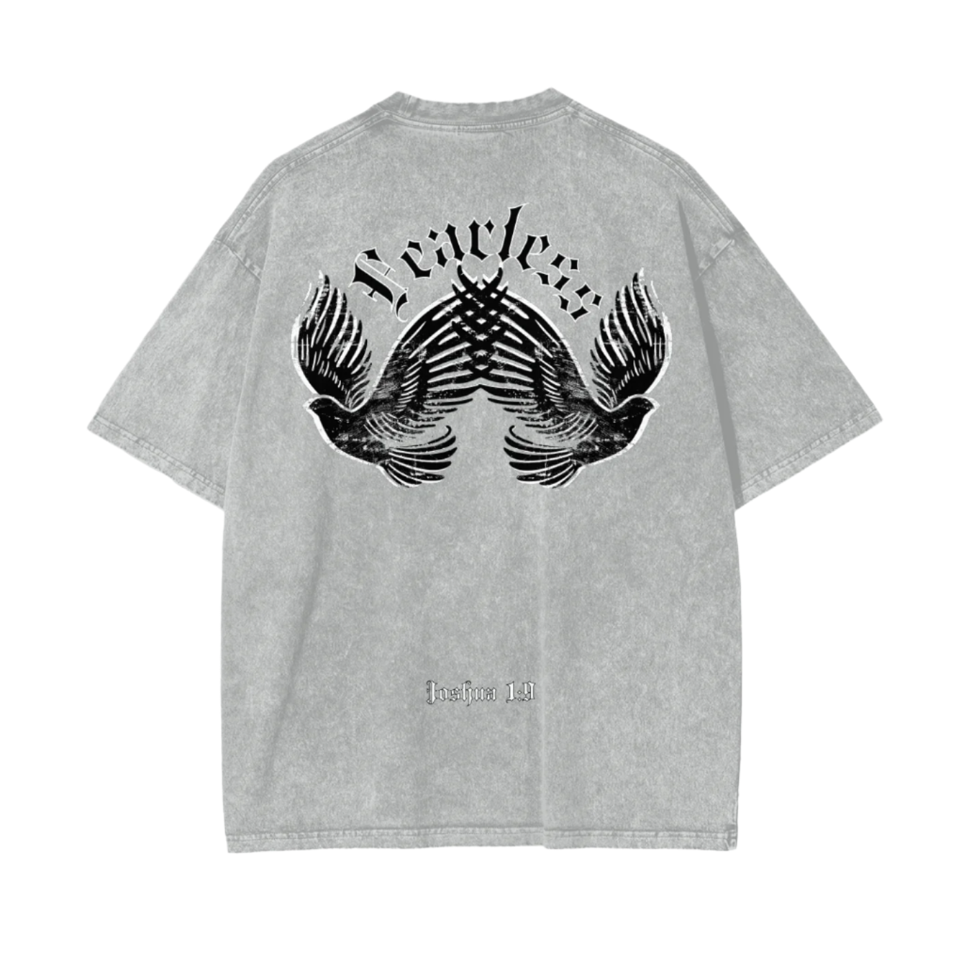 Fearless | Oversize Snow Washed T-Shirt