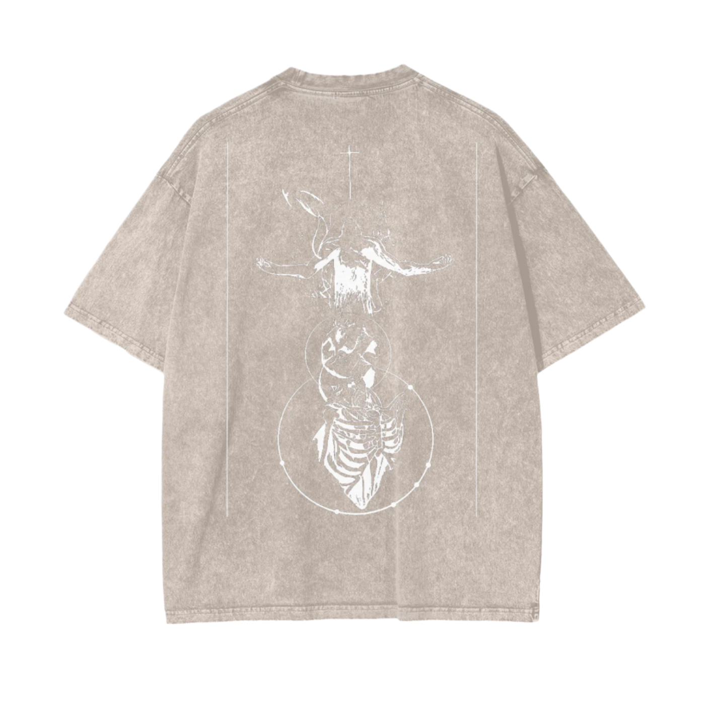 Ascending | Oversize Snow Washed T-Shirt