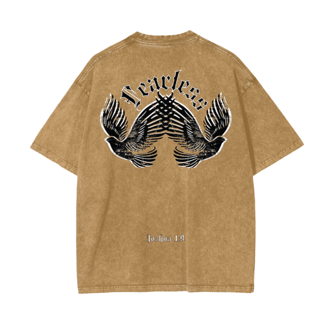 Fearless | Oversize Snow Washed T-Shirt