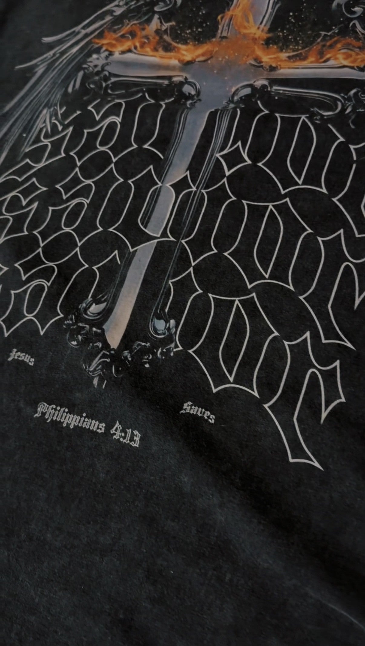 Savior | Oversized Snow Washed T-Shirt