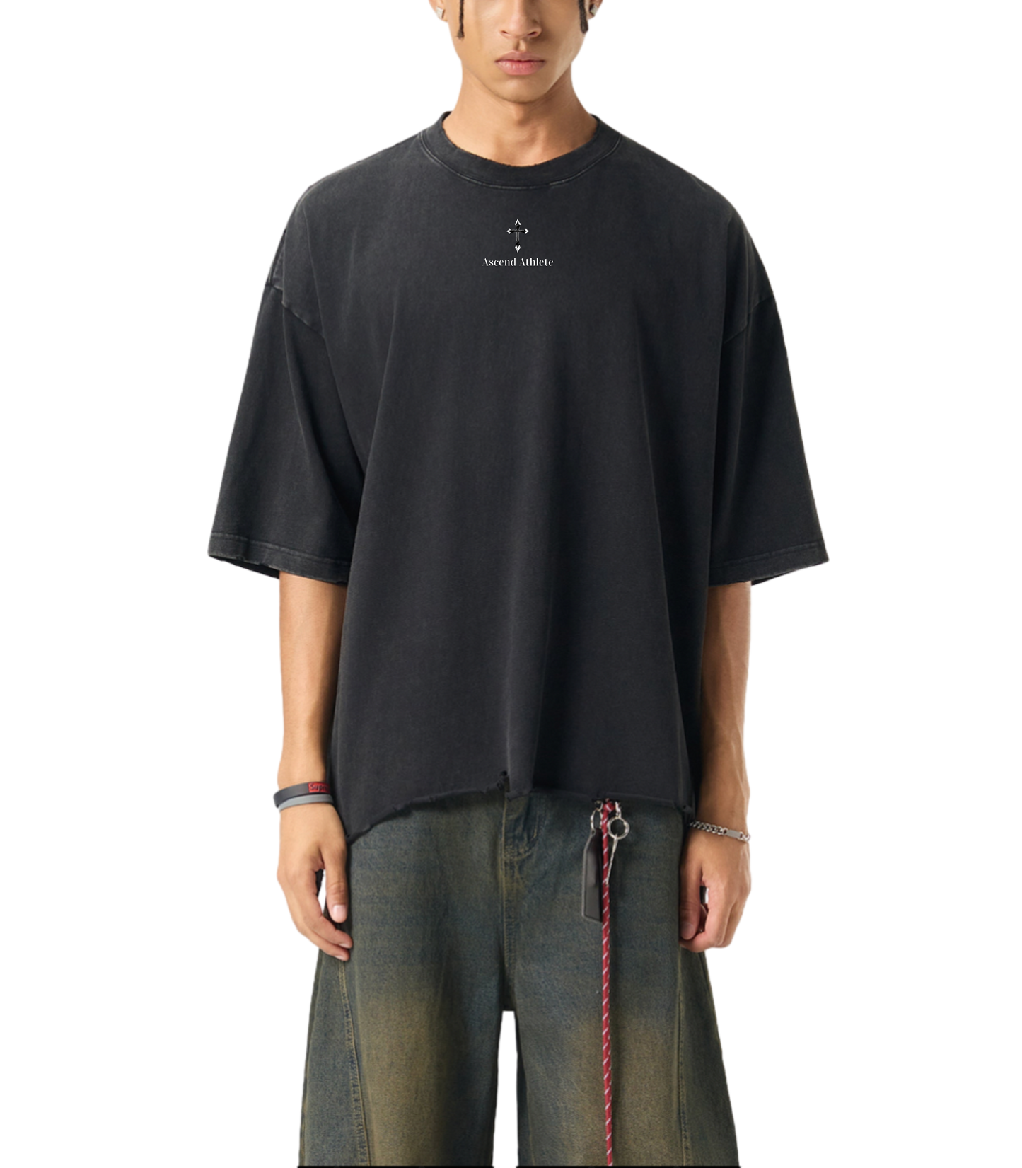 Warrior of God Snow Wash Boxy T-shirt