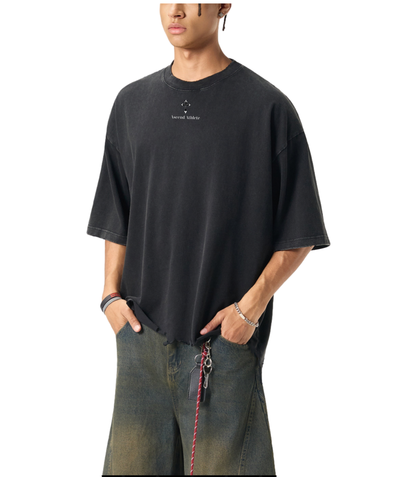 Warrior of God Snow Wash Boxy T-shirt