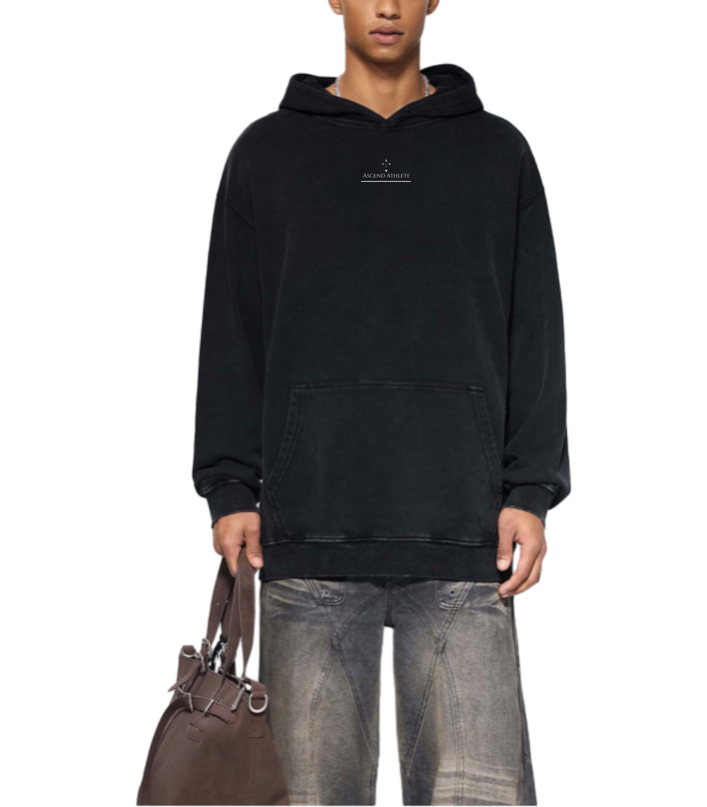 Snow Washed Faith Over Fear Hoodie