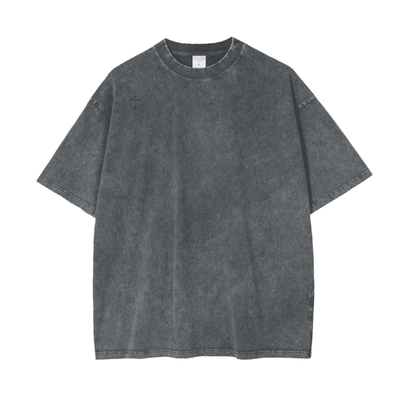 Fearless | Oversize Snow Washed T-Shirt