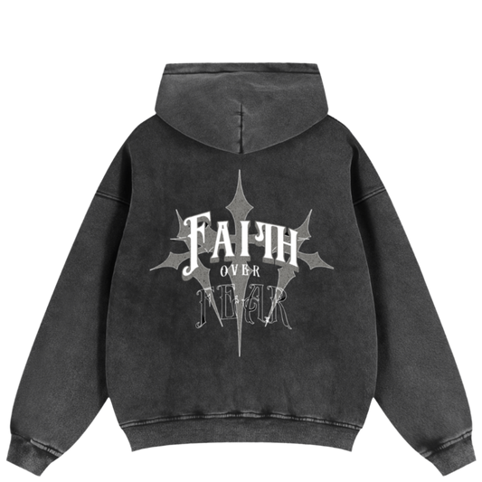 Faith Over Fear | Zip Hoodie