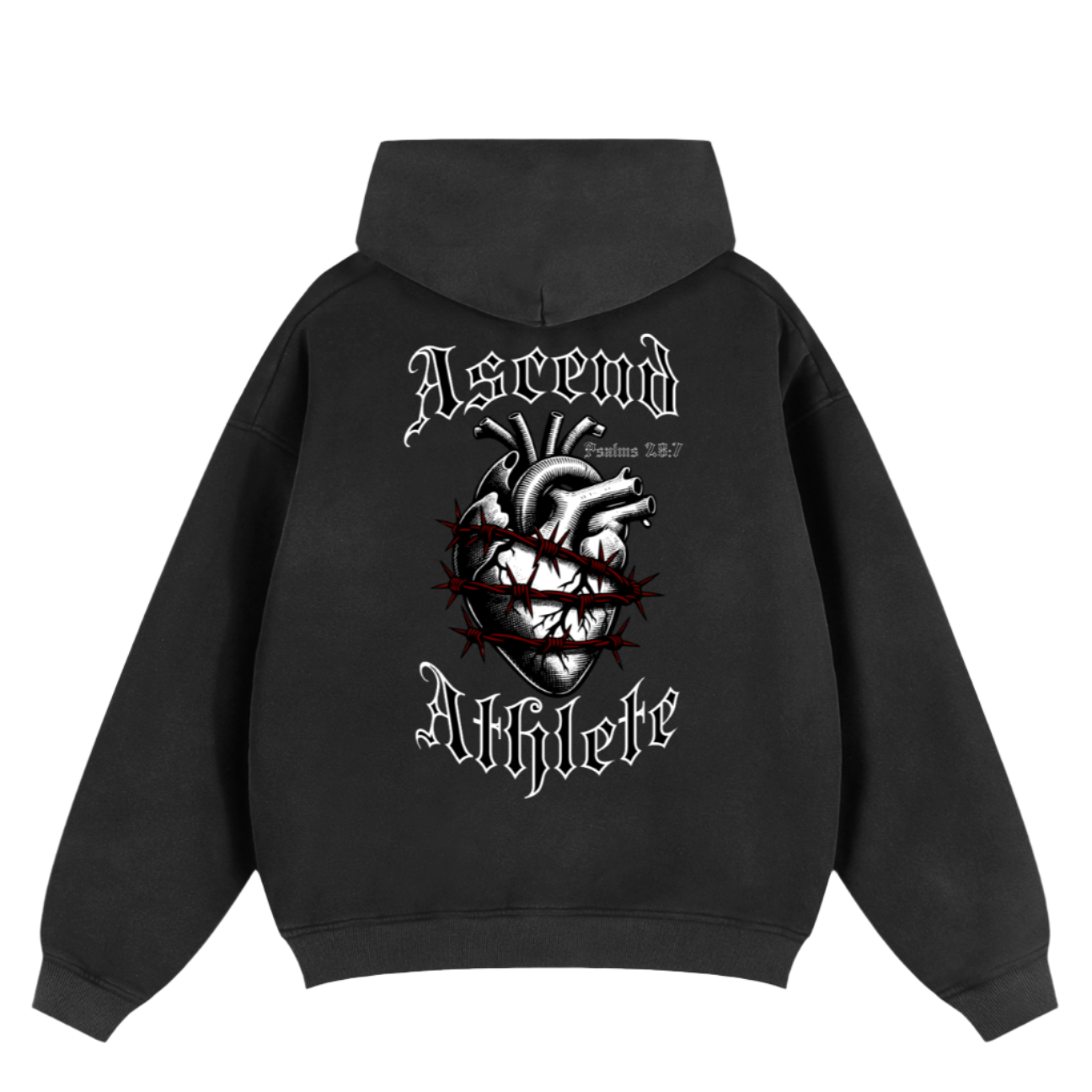 Psalms 28:7 | Zip Hoodie