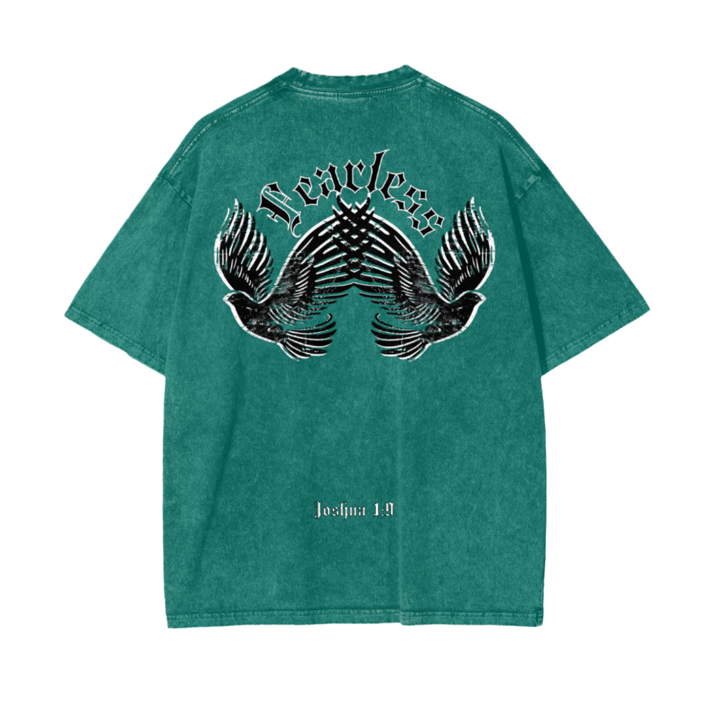 Fearless | Oversize Snow Washed T-Shirt