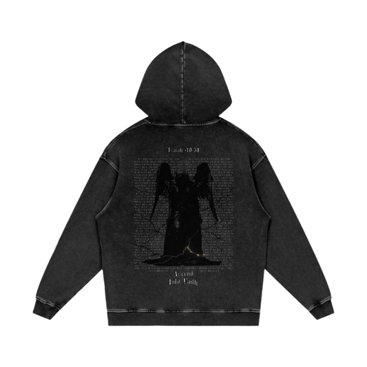 Isaiah 40:31 | Acid Wash Oversize Hoodie
