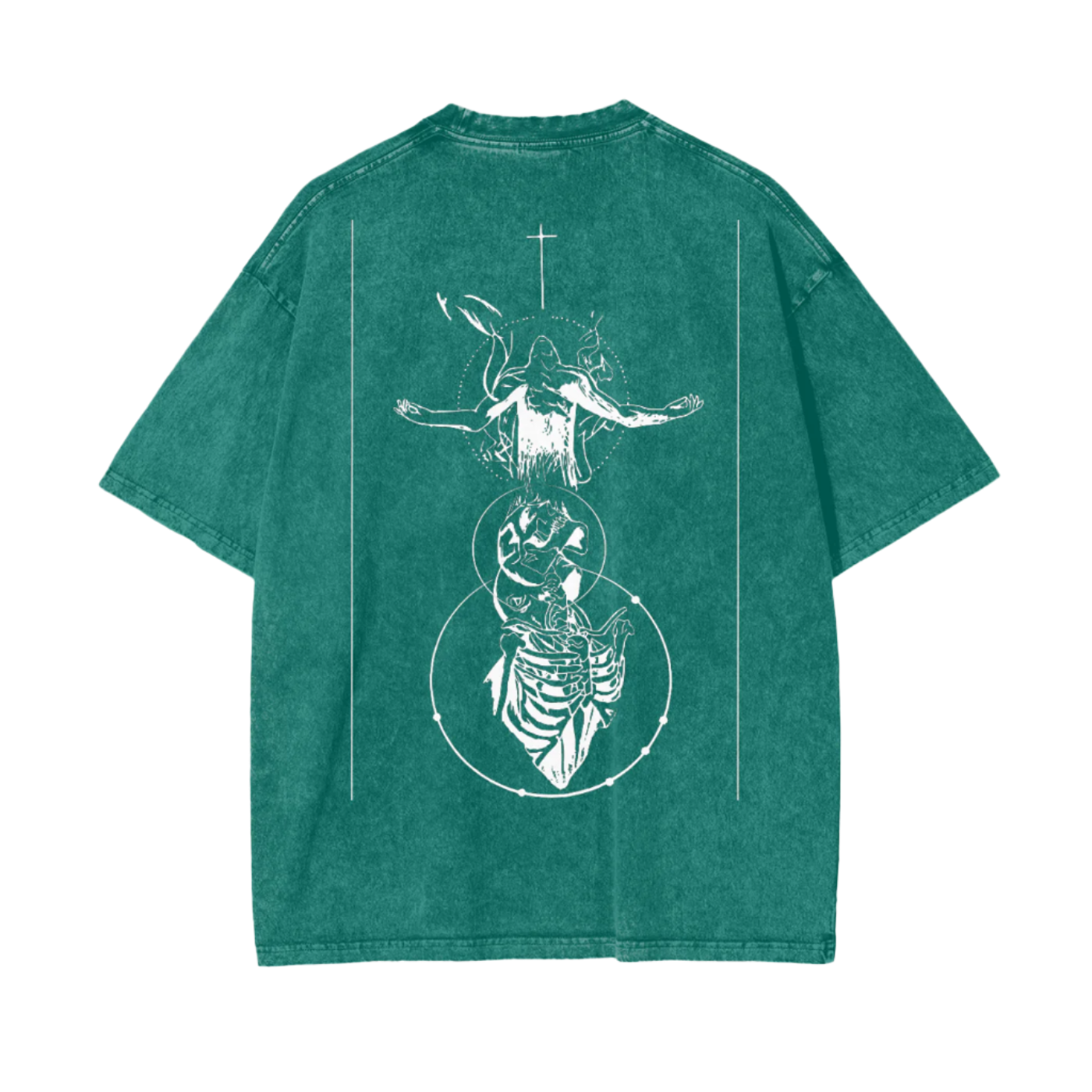 Ascending | Oversize Snow Washed T-Shirt