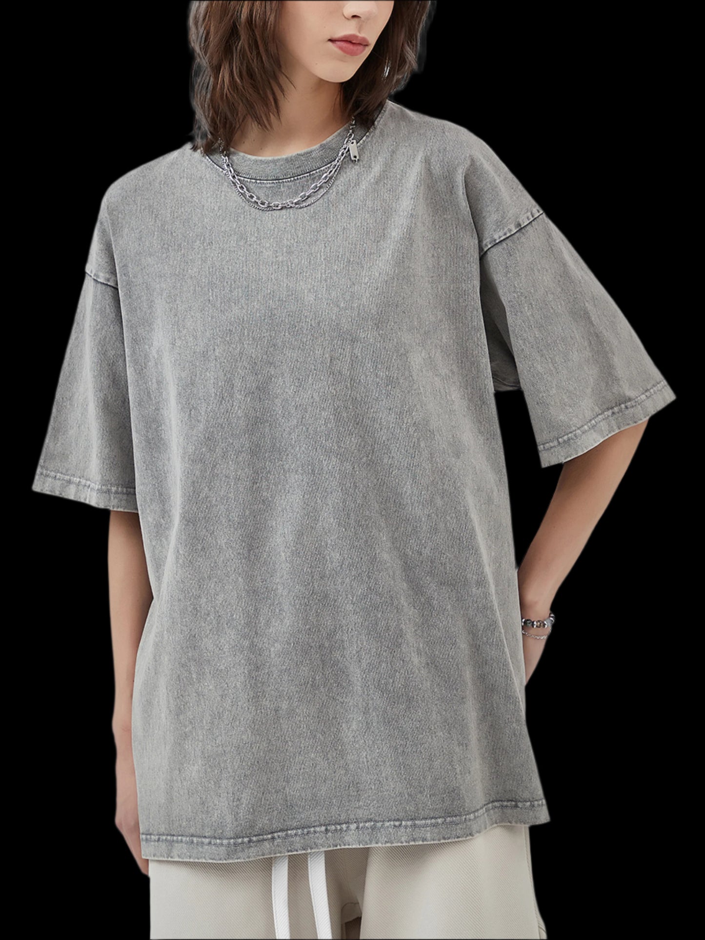Ascending | Oversize Snow Washed T-Shirt