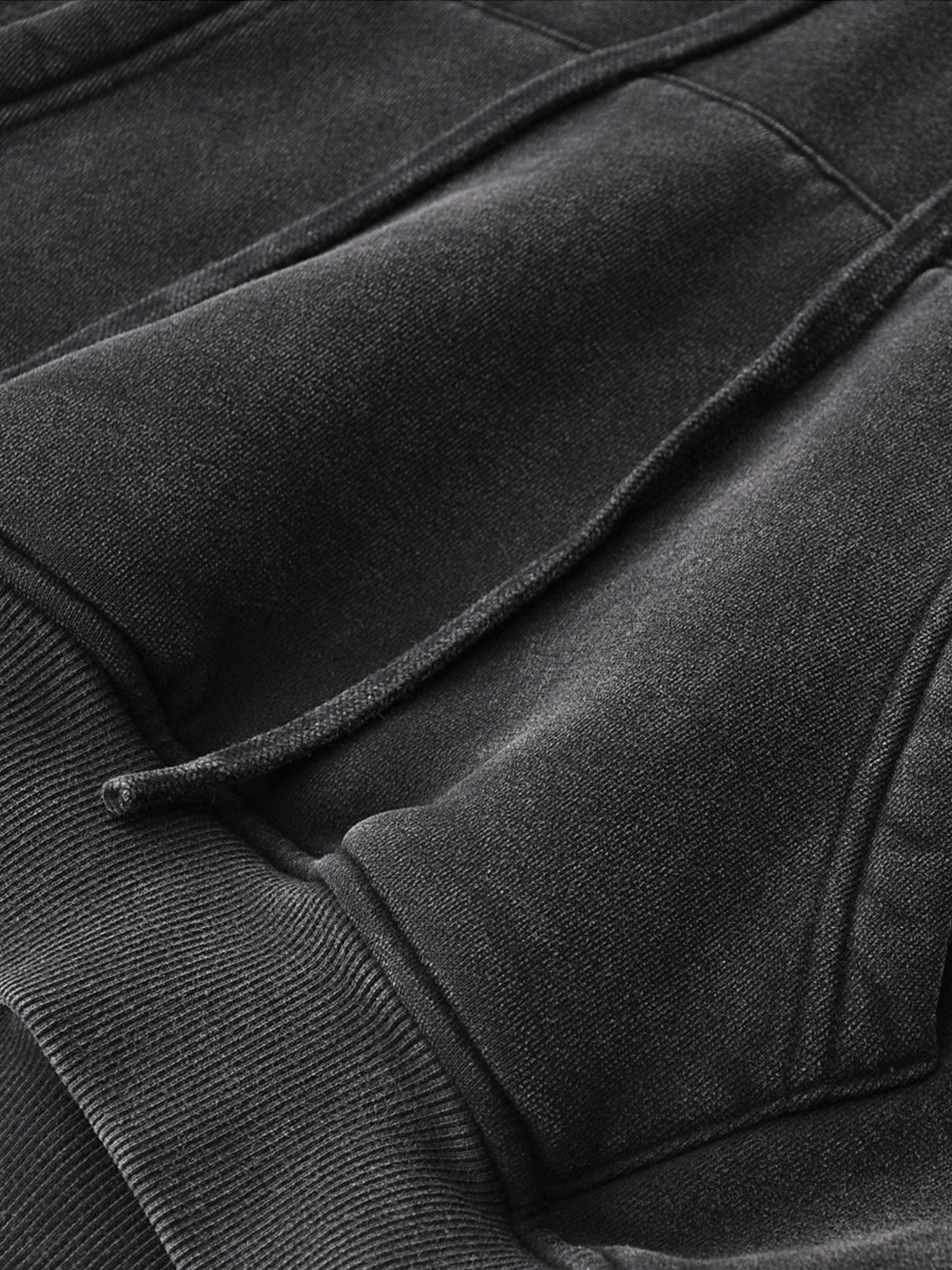 Deuteronomy 31:8 | Snow Washed Cropped Hoodie